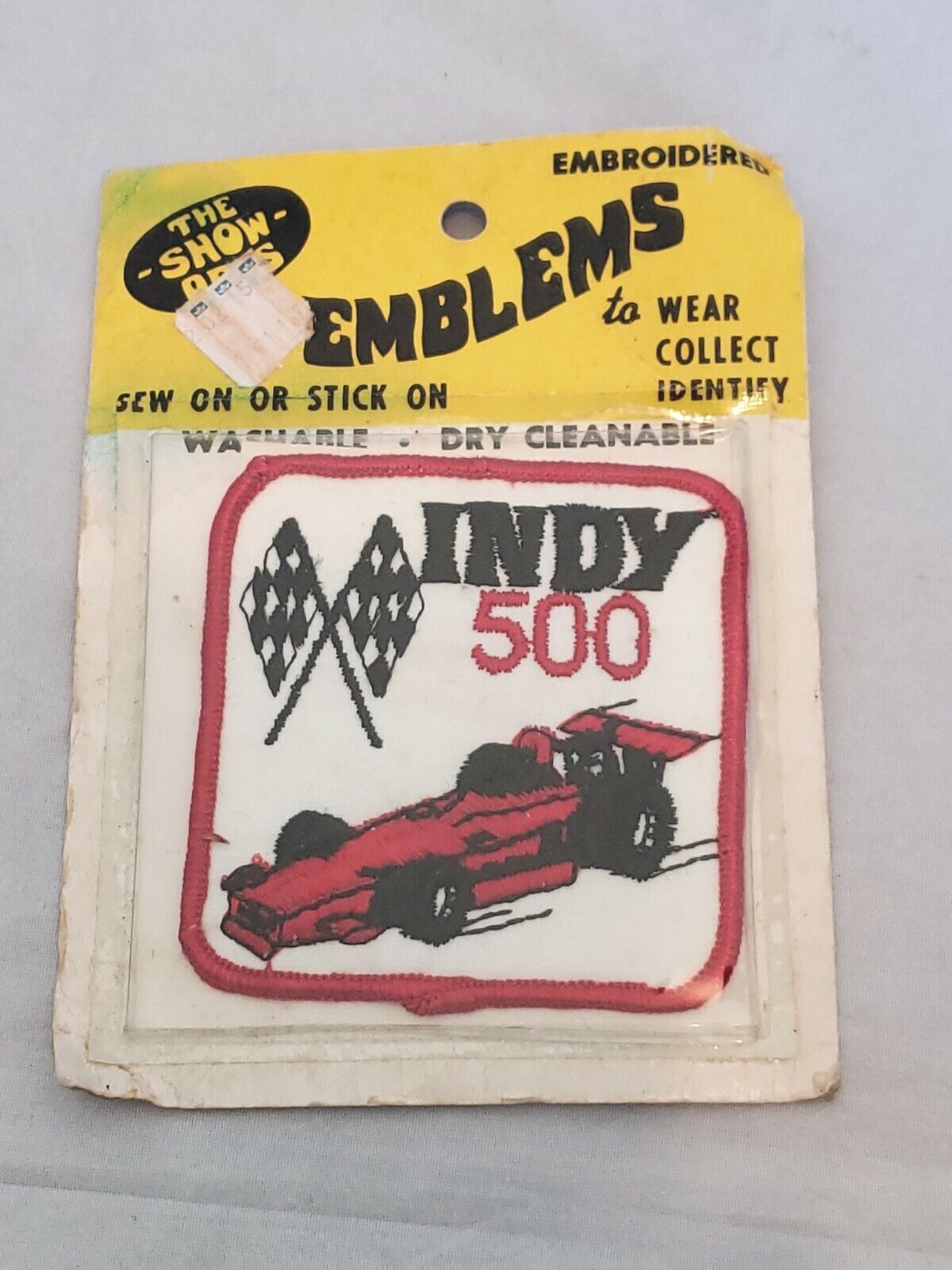 Vintage Indy 500 The Showoffs Show Offs 3x3" Embroidered Patch Emblem Без бренда