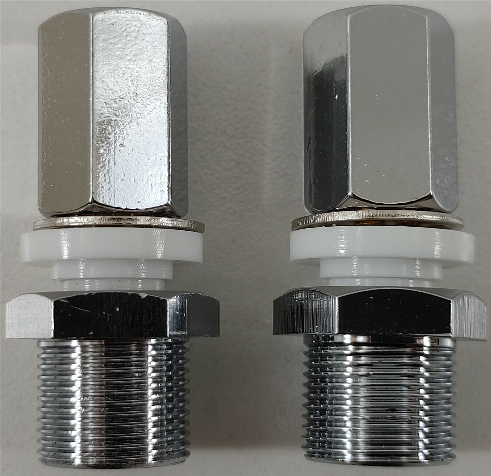Lot of 2 Workman SM1 Heavy Duty SO-239 CB HAM Radio Antenna Stud Mount 3/8x24 Workman SM-1