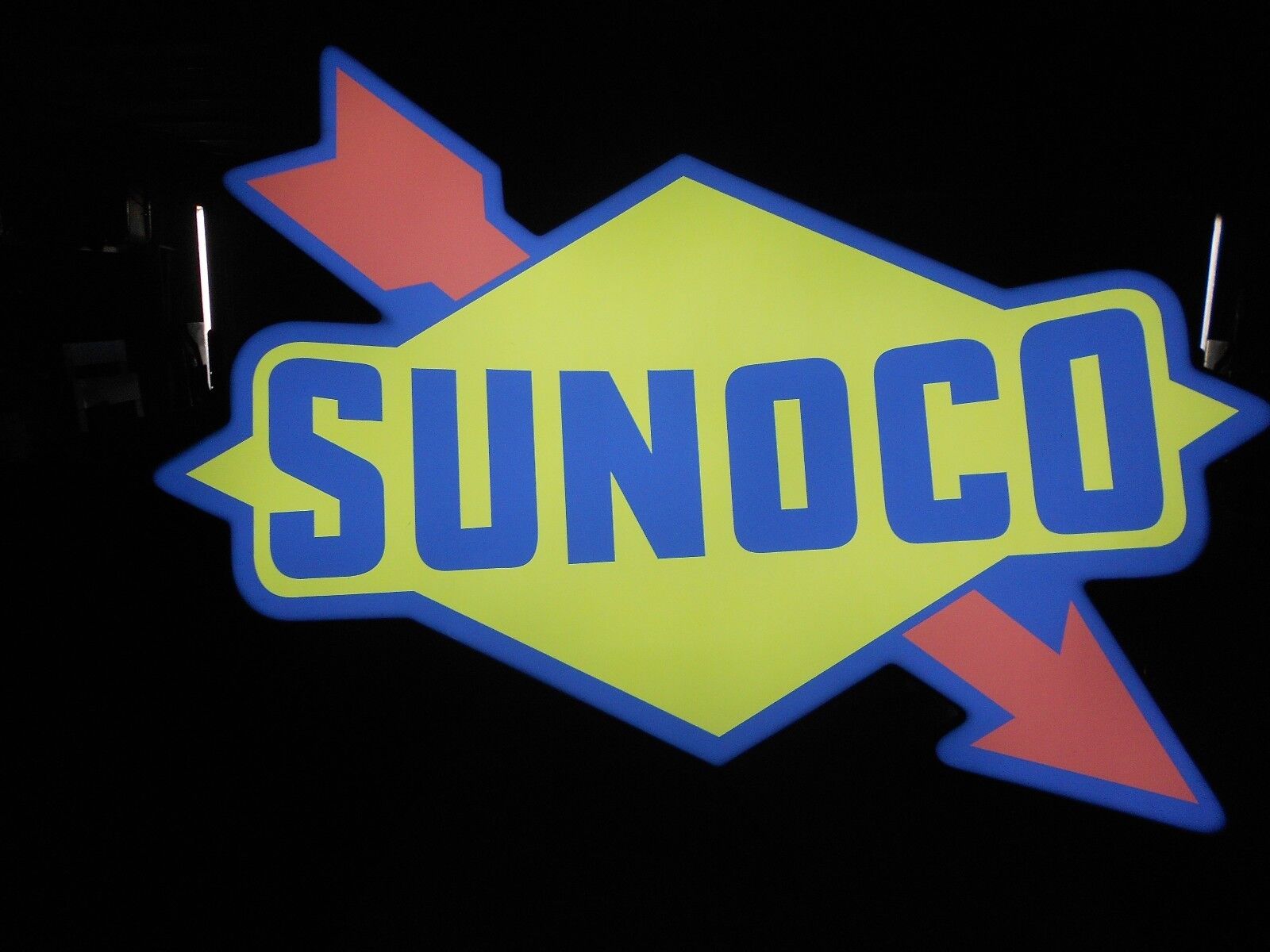 Sunoco Lighted Sign Без бренда