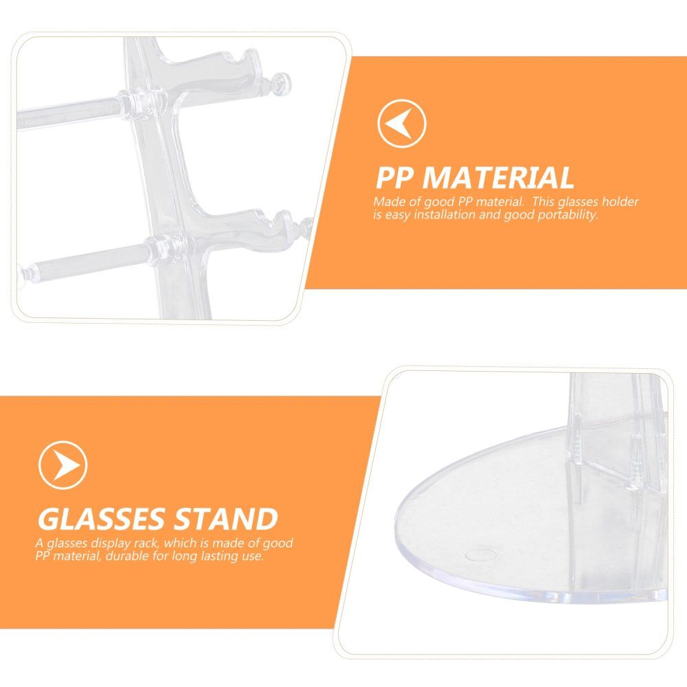  4 Sets of Desktop Sunglasses Organizer Glasses Rack Holder Multi-tier Glasses None C6L132200LO7W4D82 - фотография #8