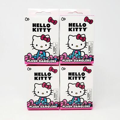 Hello Kitty Series 1 Plush Danglers : Lot of 4 Sealed Blind Boxes Без бренда