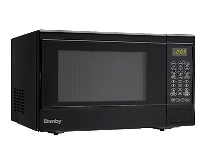 New Danby 1100 Watts 1.4 cu.ft. 10 Power Countertop Microwave-Black Danby DMW14SA1BDB