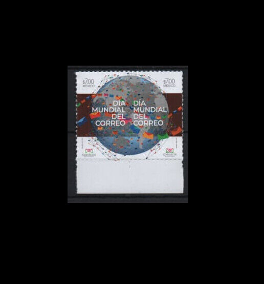 Mexico stamp MNH 2020 World postal day, look thoroughly scan, combine shipping Без бренда