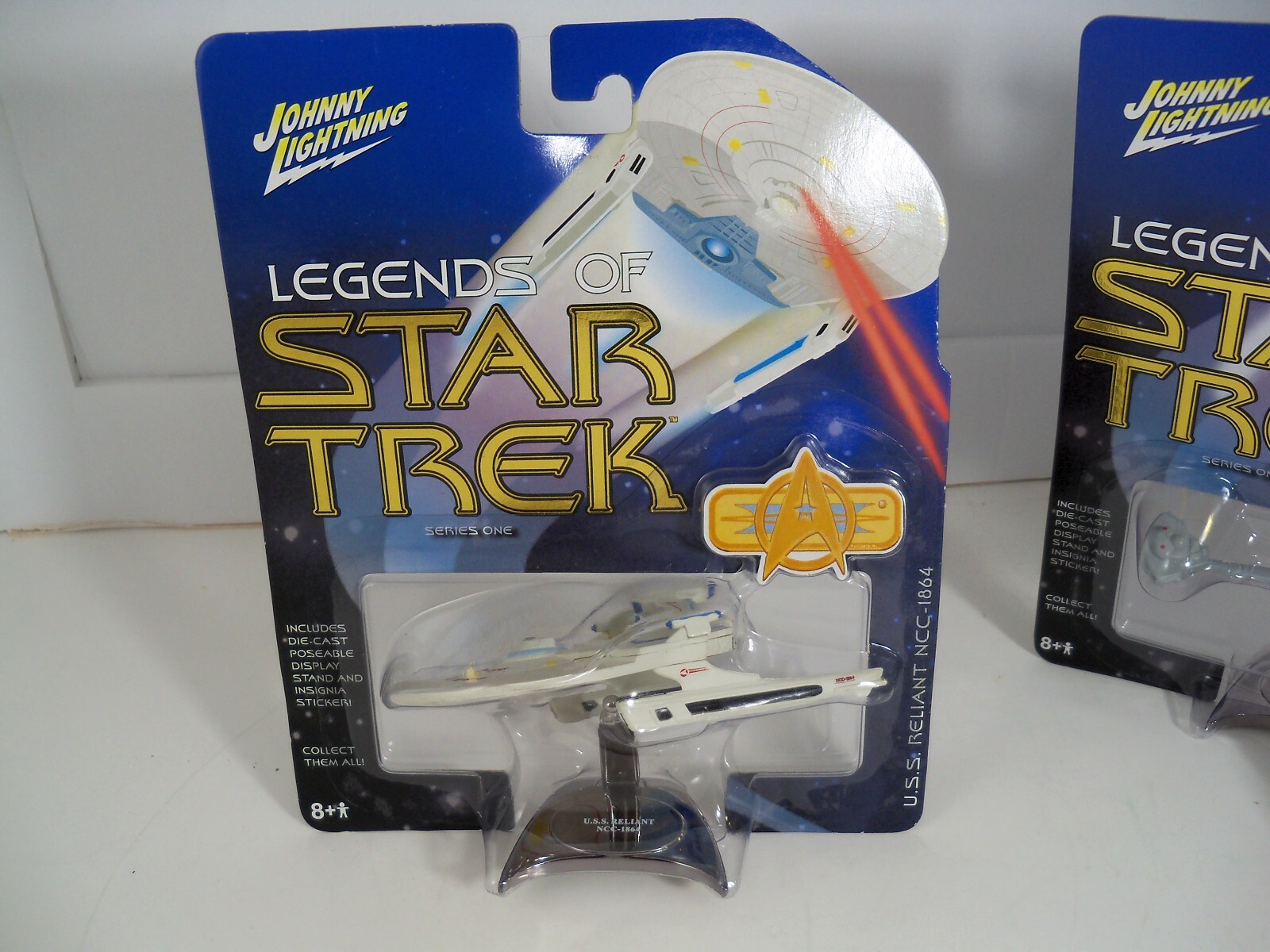 Johnny Lightning Legends of Star Trek Series 1 Set Lot of 5 Ships NEW Johnny Lightning - фотография #2