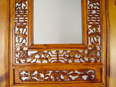Chinese Antique Open Carved Screen/Room divider w/Stand 20P41 Без бренда - фотография #5