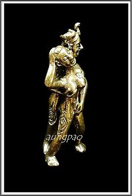 INN Erotic Love Magic Thai Amulet Sexual Powerful Charm Statue Brass Talisman  Без бренда - фотография #3