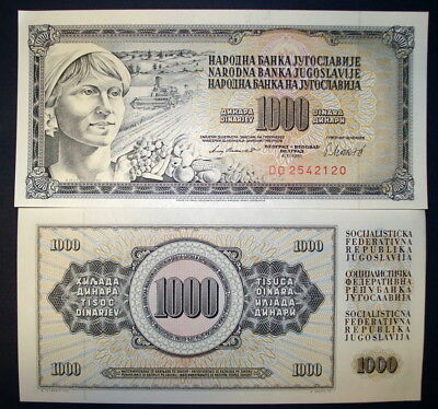 Yugoslavia 1968 - 1986 UNC Paper Money Banknote 7 Pieces Set New Без бренда - фотография #7