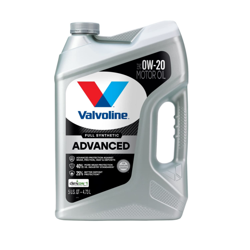 Advanced Full Synthetic SAE 0W-20 Motor Oil 5 QT Does not apply Does not apply