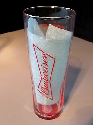 NEW (4) Budweiser Tall This Buds for You 16 oz Beer Glasses Pint  bar tap glass Budweiser - фотография #7