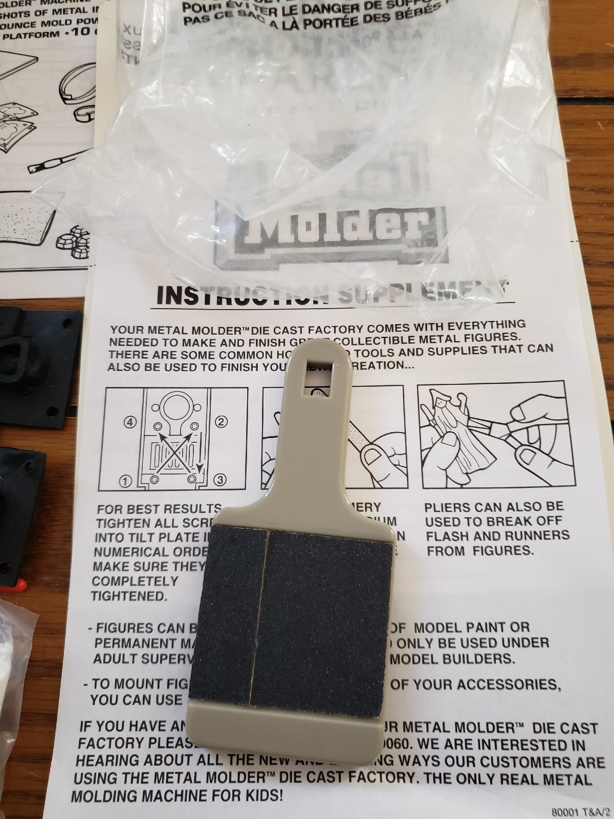 Vintage Metal Molder Die Cast Factory 1996 Complete Unused Toymax Toymax - фотография #4