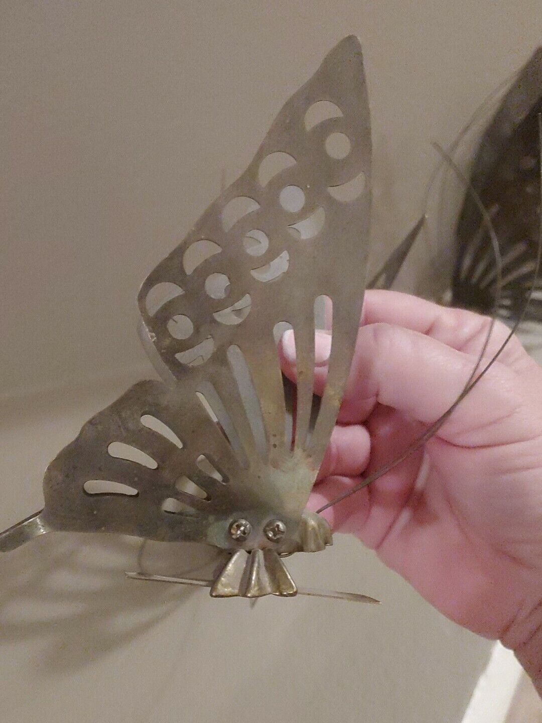 Set of 3 Metal Butterflies 3D Wall Mounted Butterfly Great Shadow Cast. Без бренда - фотография #12