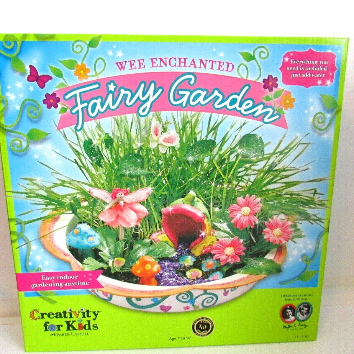 Fairy Garden creativity for kids Easy Indoor Garden for kids NEW lot of 2 Creativity for Kids - фотография #2