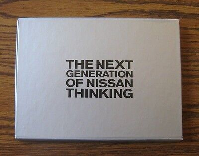 Collectable "NEXT GENERATION OF NISSAN THINKING" 2007 promotion / advertising  Без бренда Altima, Maxima, Sentra, Versa - фотография #4