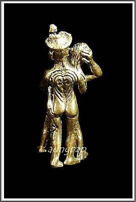 INN Erotic Love Magic Thai Amulet Sexual Powerful Charm Statue Brass Talisman  Без бренда - фотография #5