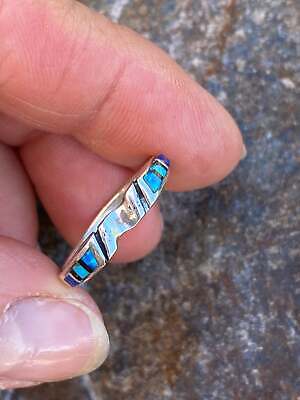 Navajo Lapis, Turquoise, Blue Opal Stacker Ring Nizhoni Traders LLC Navajo Lapis, Turquo 2cba7af2-8415- - фотография #5