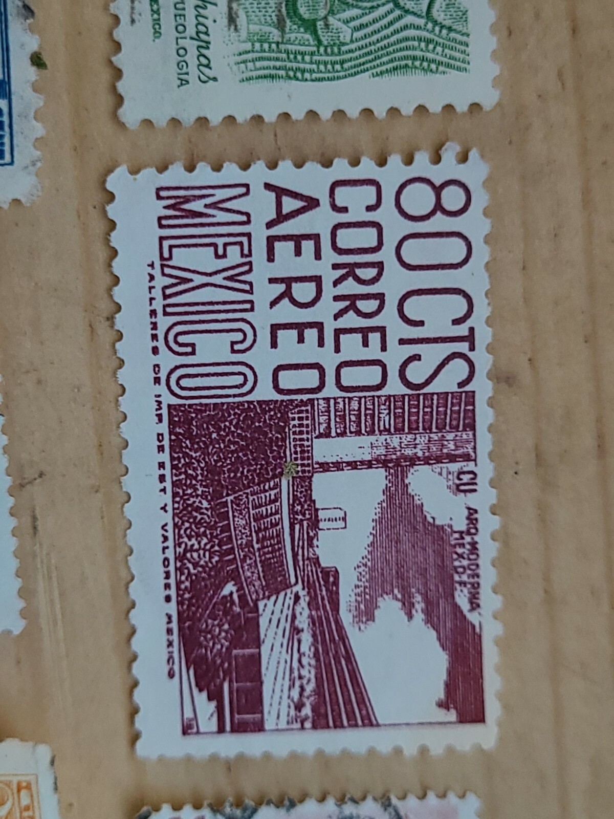 Stamps Mexico used  Mexican Vintage USA seller ships free in USA 7 stamps total Без бренда - фотография #3