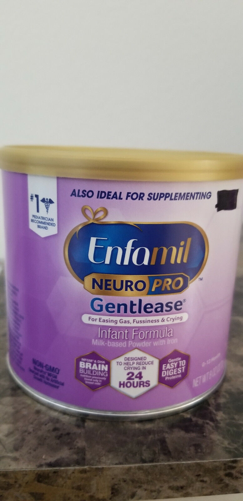 Enfamil Gentlease Milk-Based Infant Formula Powder 8 oz X 9 Ex 06/22 F Shipping Enfamil 869353 - фотография #2