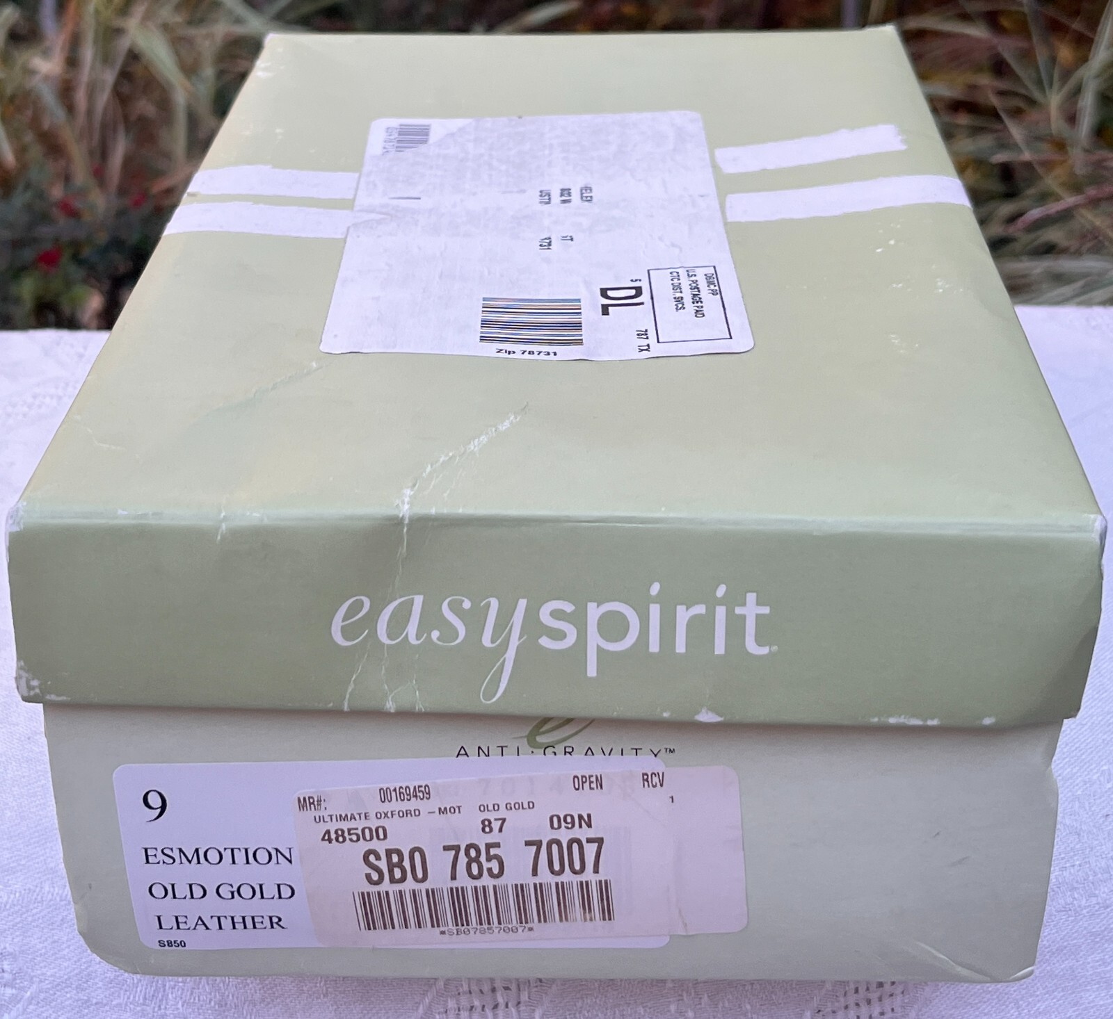 Easy Spirit NEW Motion Walking Shoe Old Gold Brown Leather 9 N Sneaker in Box Easy Spirit Easy Spirit Motion - фотография #11