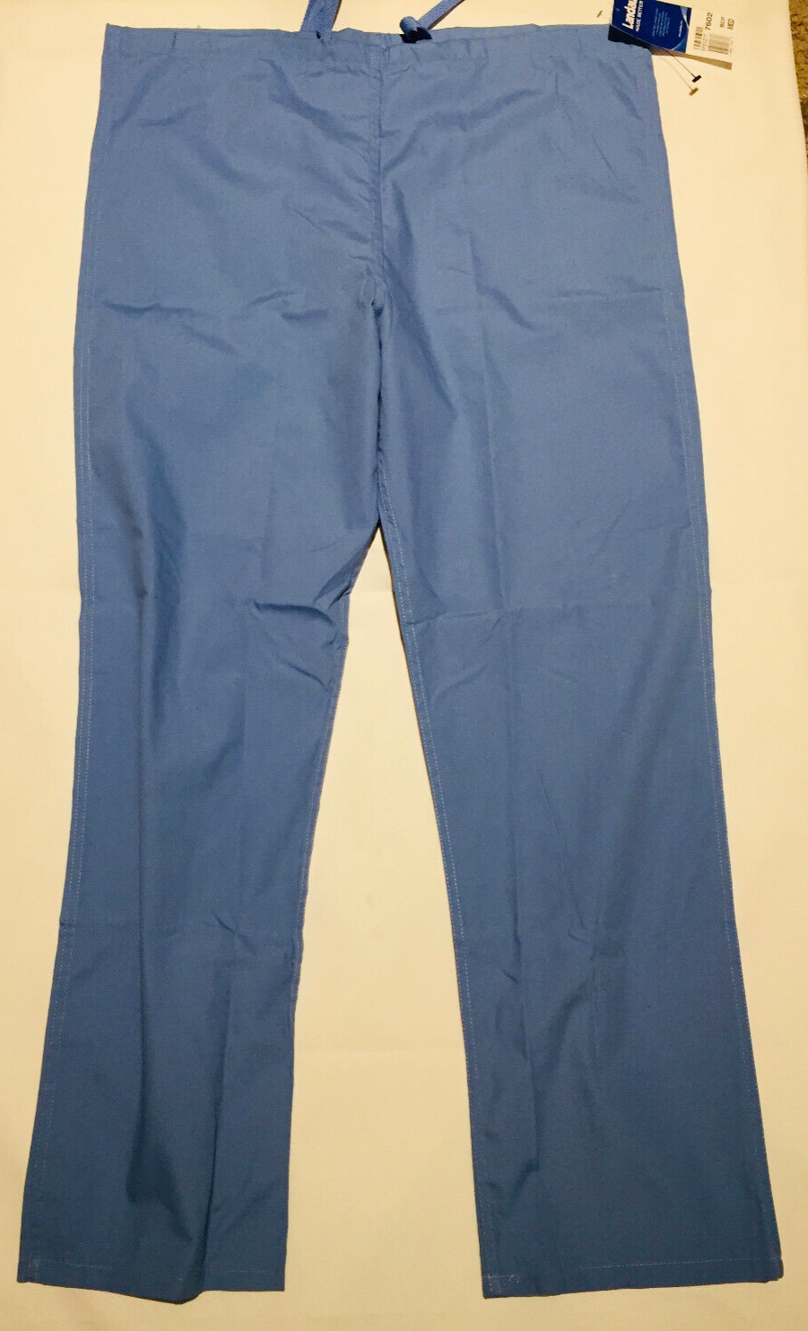 NEW Landau Women's Scrub Medical Pants Size M Blue Nursing 76oz Landau - фотография #2