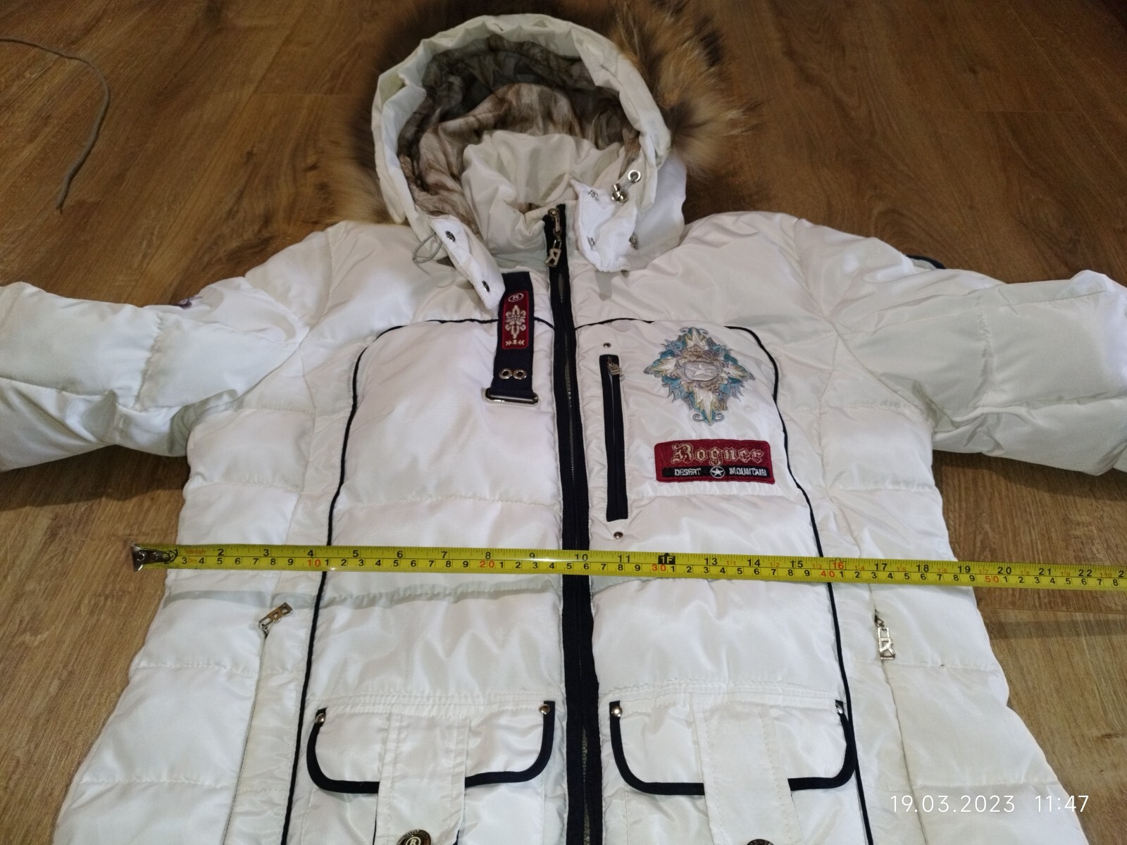 Women's White Bogner desert mountain Ski Jacket Size xl Bogner - фотография #14