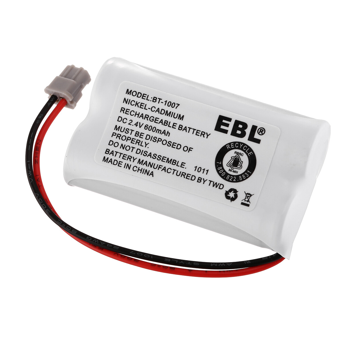 5x BT-1007 Cordless Phone Rechargeable Battery For Uniden BT-1015 BBTY0651101 EBL BT-1007 Home Phone Battery - фотография #10