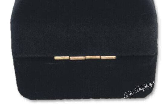 12pc Black Velvet Earring Gift Boxes for Earring Jewelry Gift Box for T-Earring Unbranded - фотография #3