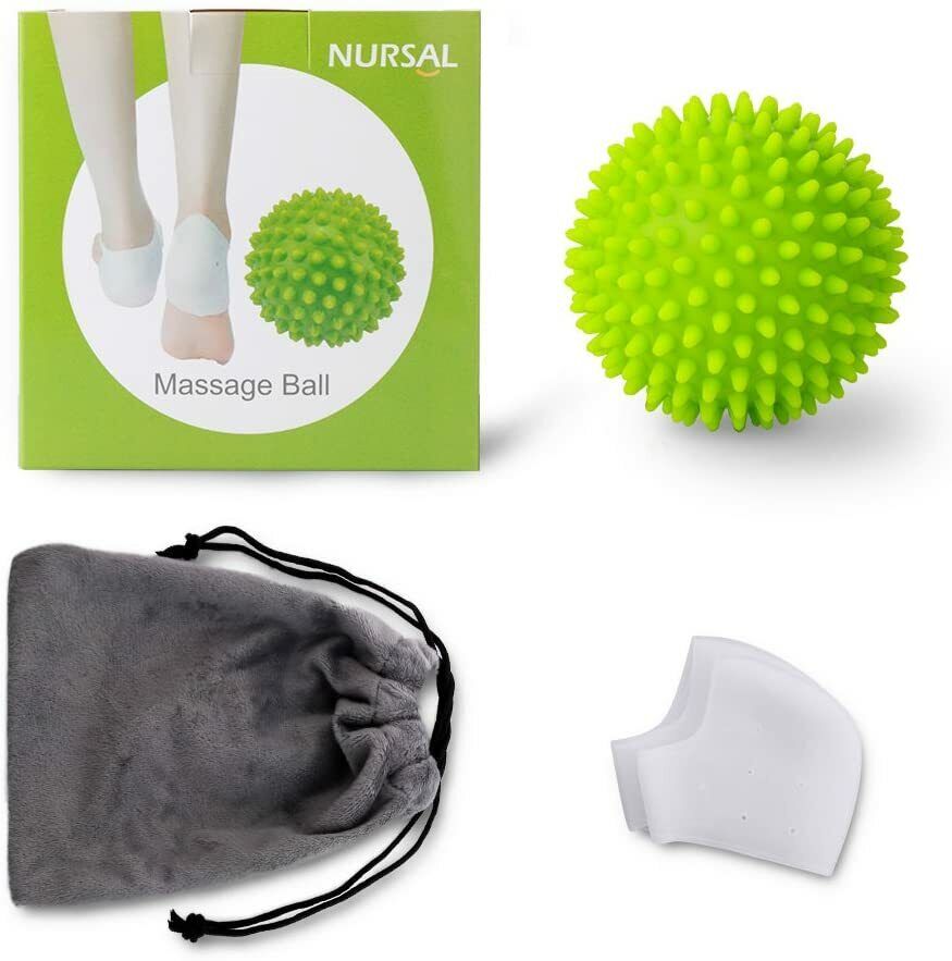 Foot Massager Roller Spiky Balls Therapy Massage Muscle Pain Relief Sport Tools NURSAL HPC0059