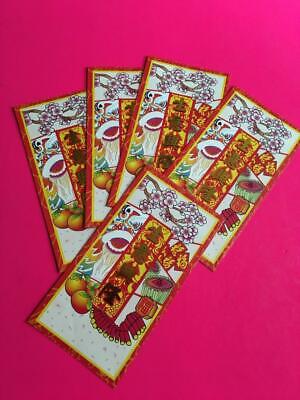CHINESE LUNAR NEW YEAR WISHES DECO RED POCKET MONEY ENVELOPES INSERT HONGBAO Unbranded Does not apply - фотография #2
