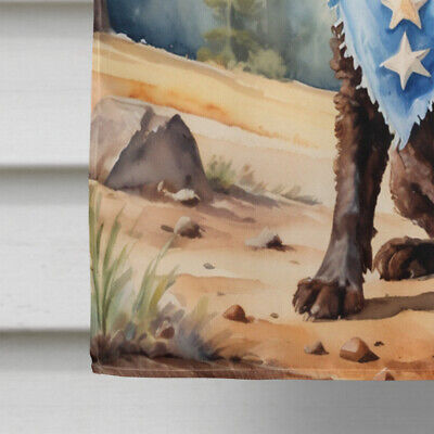 American Water Spaniel Cowboy Welcome Flag Canvas House Size DAC5835CHF Без бренда - фотография #4