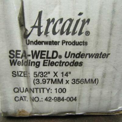 QTY 100 ARCAIR 42-984-004 SEA-WELD UNDERWATER WELDING ELECTRODES 5/32" X 14" Arcair 42-984-004 - фотография #2