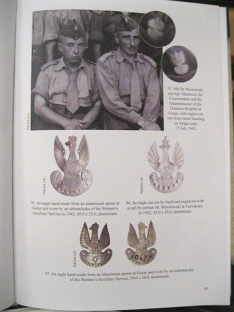 CAP EAGLE BADGES IN THE 2nd POLISH CORPS    --- Tomasz Zawistowski --- BRAND NEW Без бренда - фотография #9