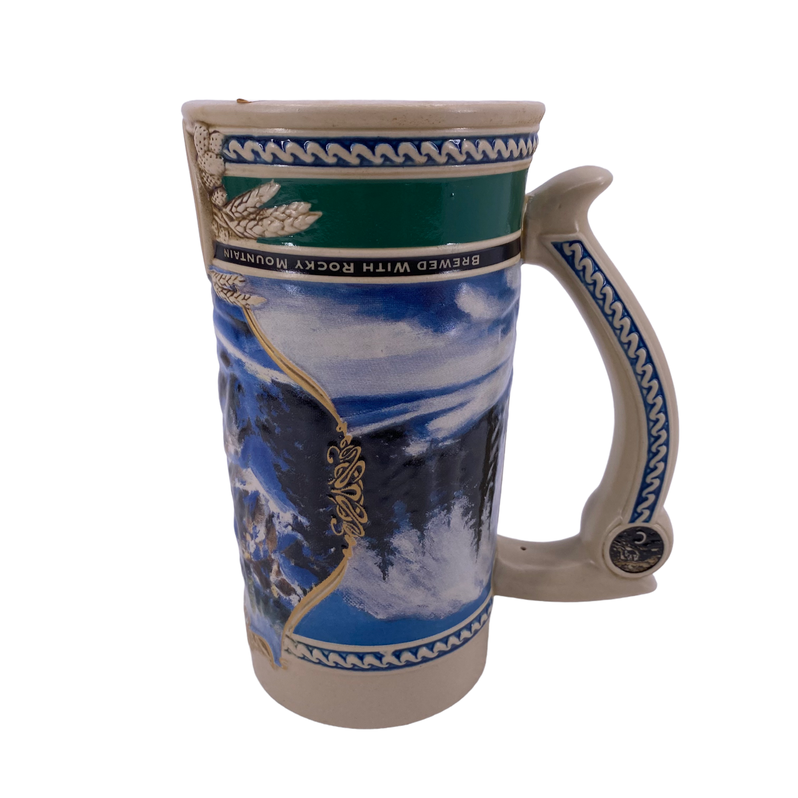 Collectable Ceramic Coors Mug 1995 Edition Waterfall Heritage Series #41327 VTG Adolph Coors Company - фотография #15