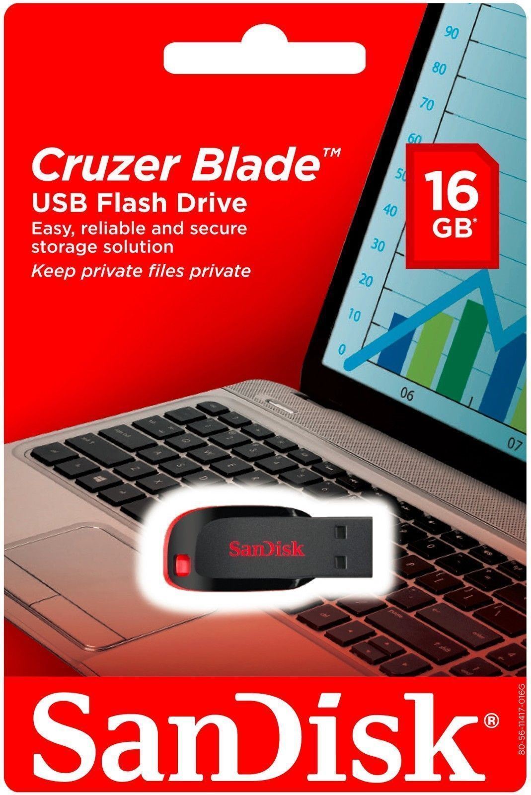 SanDisk 16 GB USB Pen Disk Thumb Drive Memory Stick 16GB Wholesale Pack 4 Lot SanDisk SDCZ50-016G-A35 - фотография #3