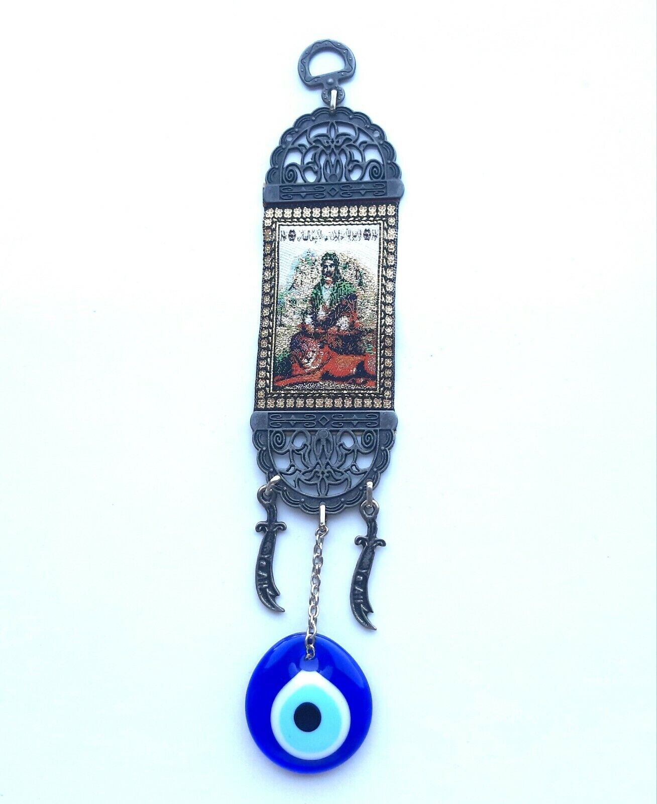 3pcs imam Ali Bag Tapestry Coin Purse Holding Zulfiqar Sword Lion Down His Feet Без бренда - фотография #8