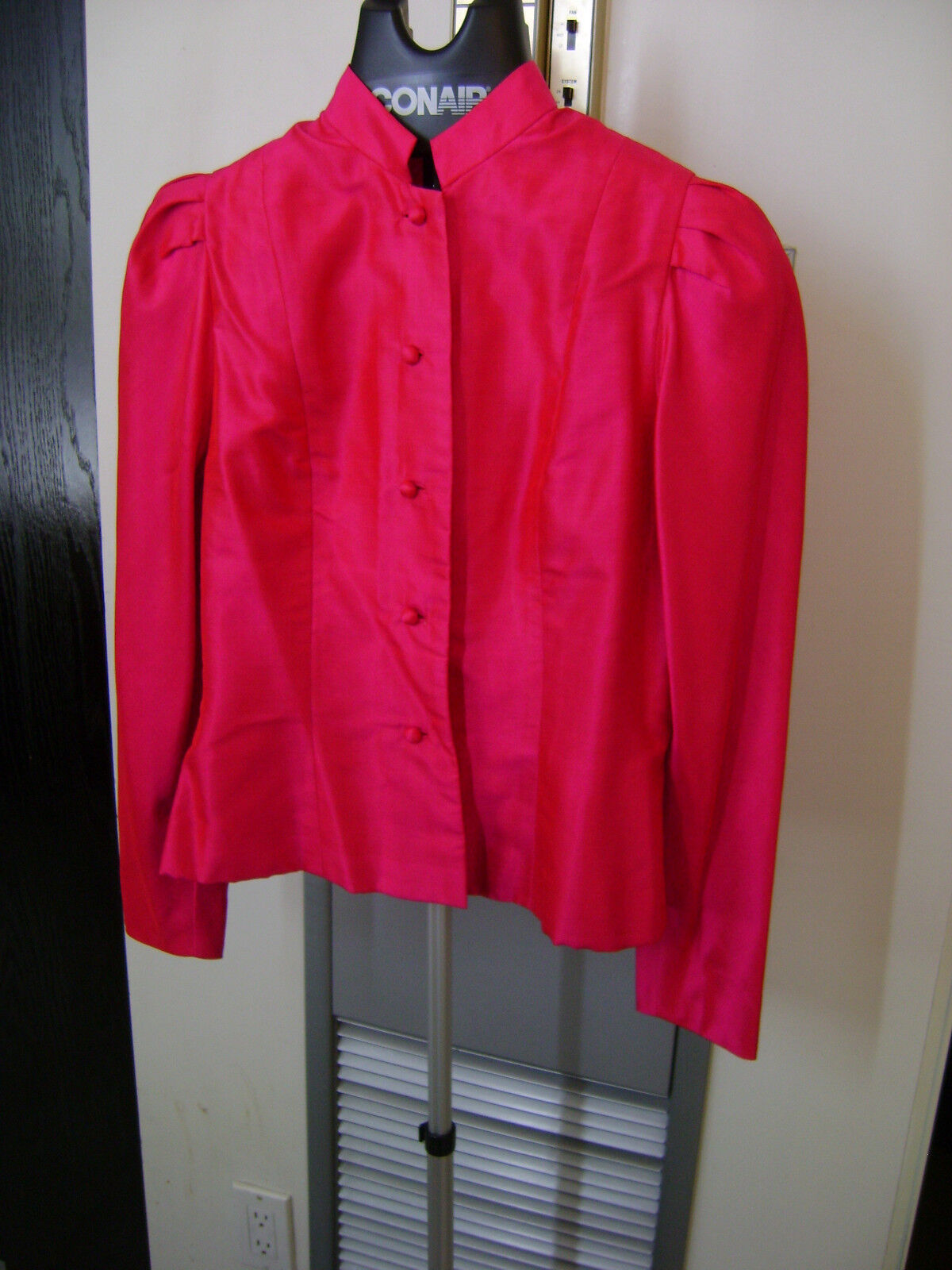 Vintage 80s 3-Piece Thai Silk Dress / Sarong Skirt Top-Jacket Set - Size S  Unbranded - фотография #2