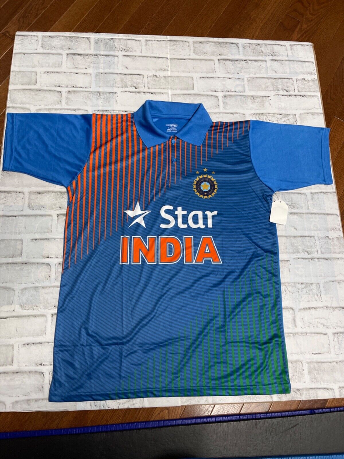 Star India Jersey Star Mens Size XL Blue REPRO Pro Impact Made in India NEW Pro IMPACT Sports N/A