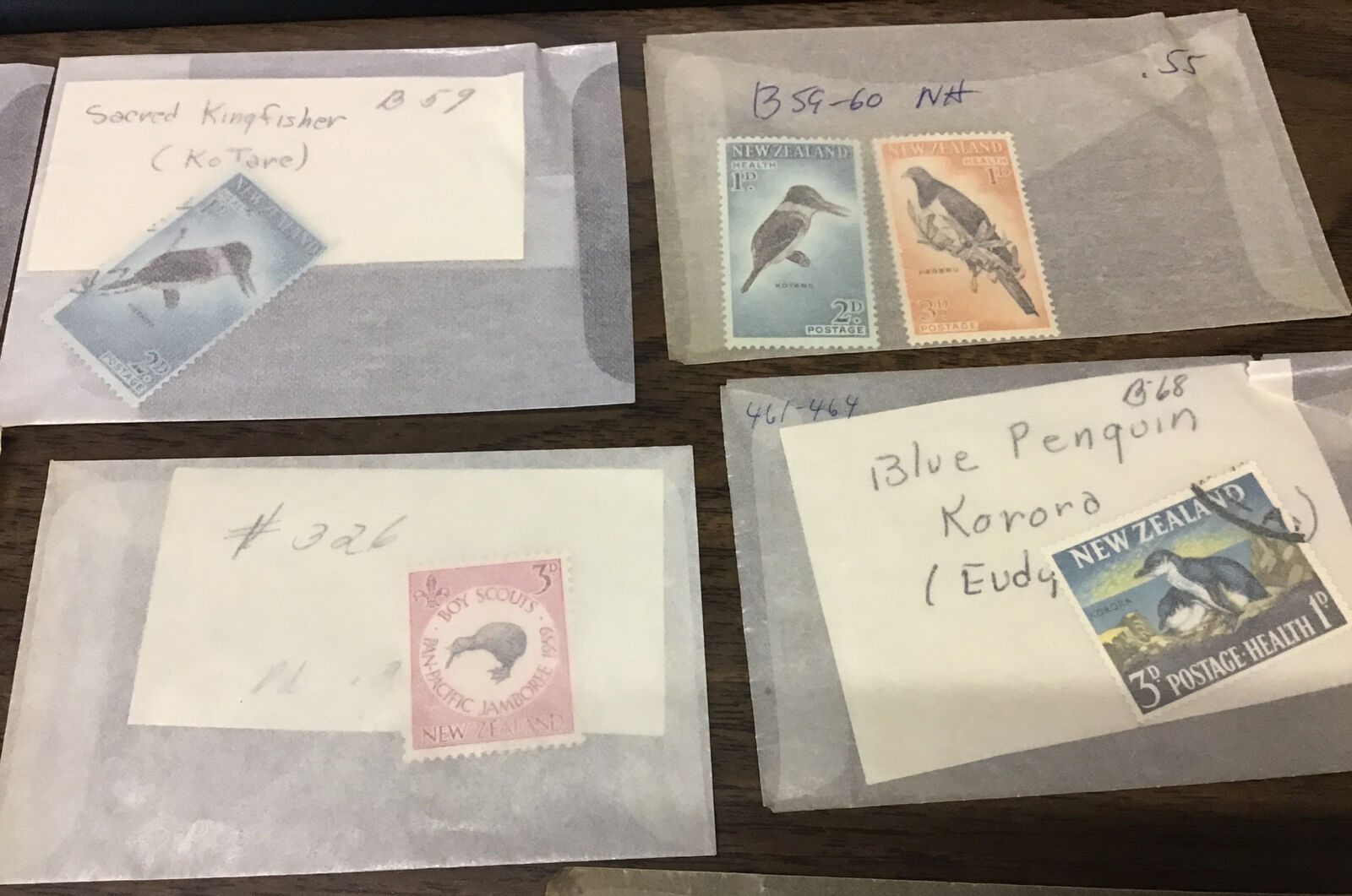 LOT  - Small Vintage New Zealand Postage Stamps Bundle Без бренда - фотография #3
