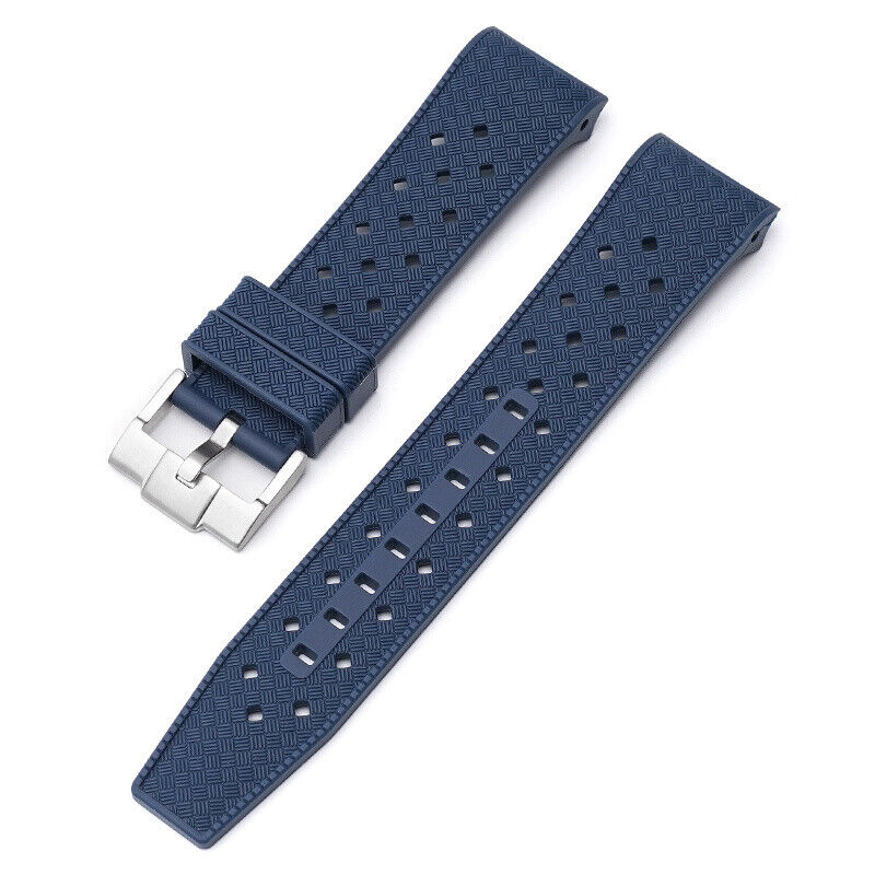 22MM Watch Strap Liquid Silicone For Blancpain & Swatch Fifty Fathoms With Tools Unbranded - фотография #7