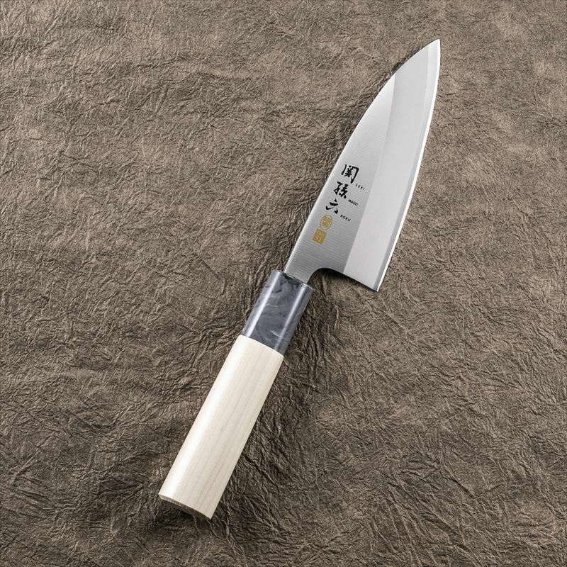 KAI Japan Seki Deba Fish Chef knife 4.13in 105mm High carbon stainless AK5060 Seki Magoroku AK5060