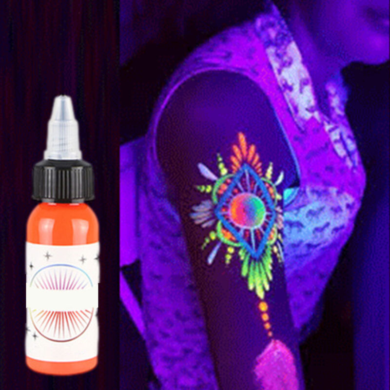 15ml fluorescent Tattoo color Little Devil Eight color Tattoo dye Без бренда - фотография #4