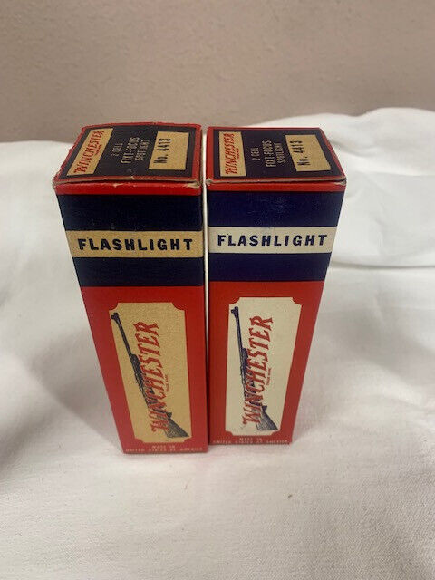 Winchester Flashlights Collectible Antique Winchester Repeating Arms Vintage 2pk Winchester - фотография #5