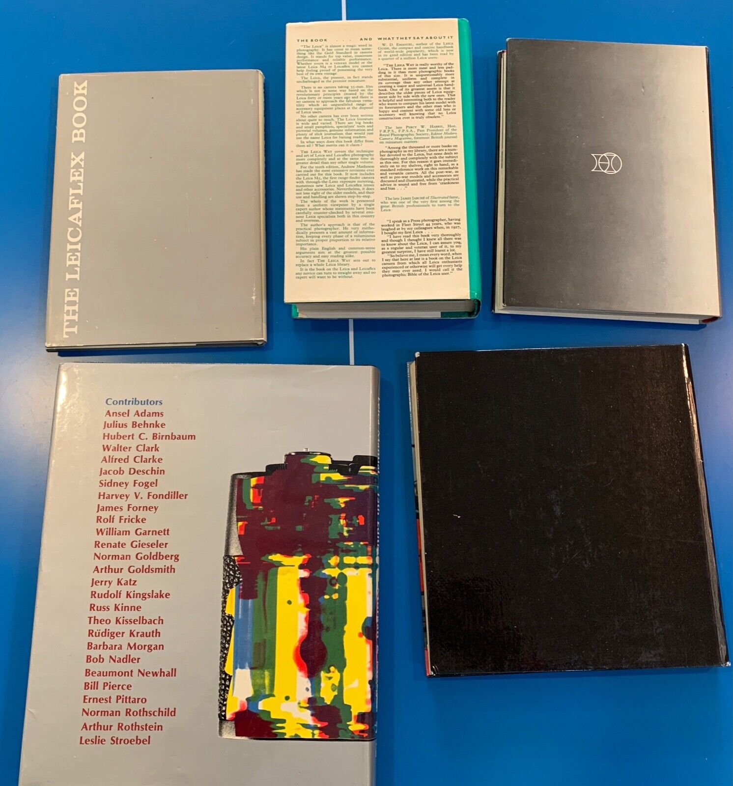 5 Book Collection: Leica Manual, Leicaflex, Photographers, Kisselbach, Matheson Без бренда Manual - фотография #4