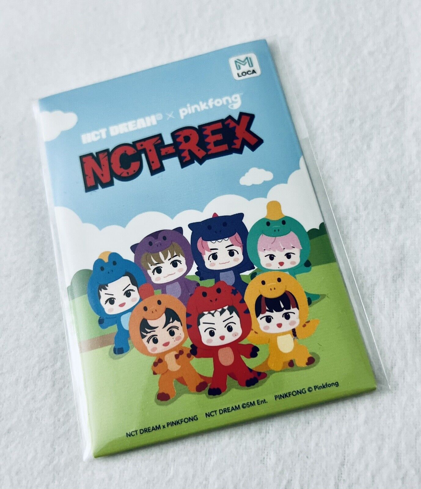 [MARK] NCT DREAM X PINKFONG NCT-REX OFFICIAL MD LOCA MOBILITY CARD + PHOTOCARD Без бренда - фотография #6
