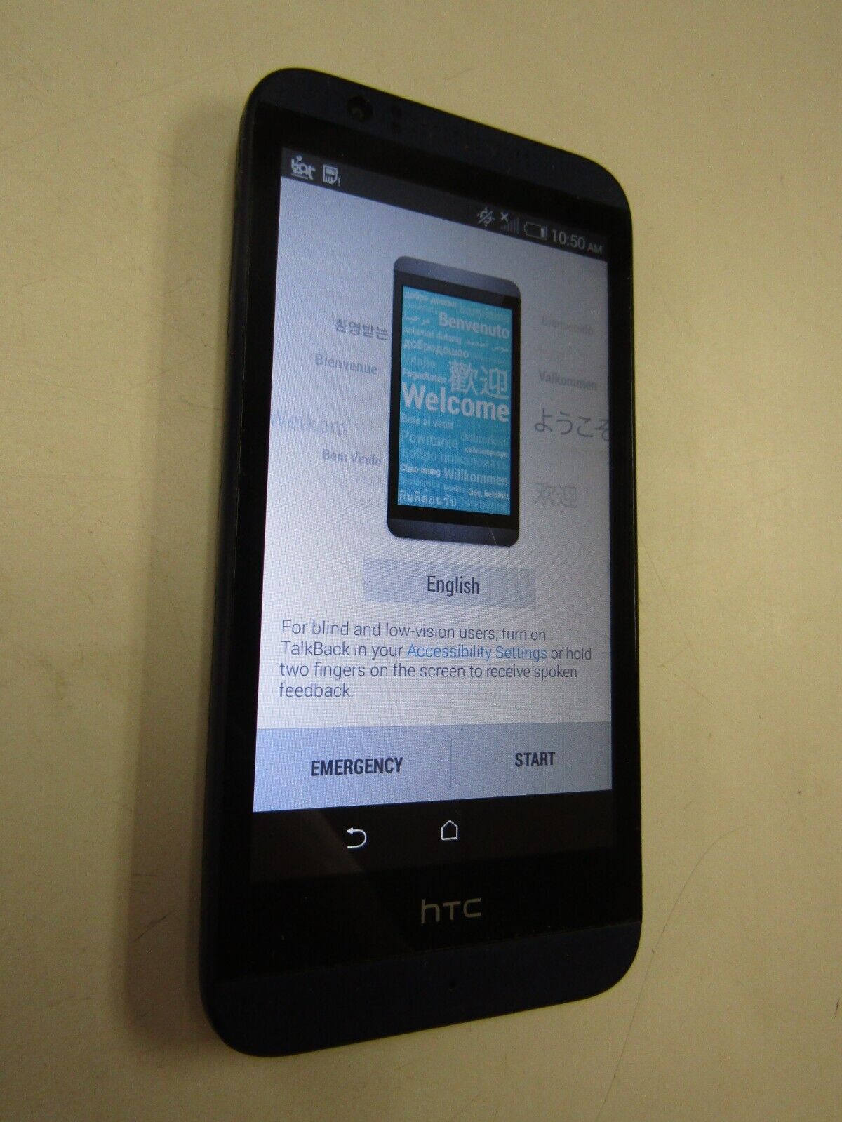 HTC DESIRE 510, 4GB (VIRGIN MOBILE) CLEAN ESN, WORKS, PLEASE READ! 49591 HTC HTC Desire 510