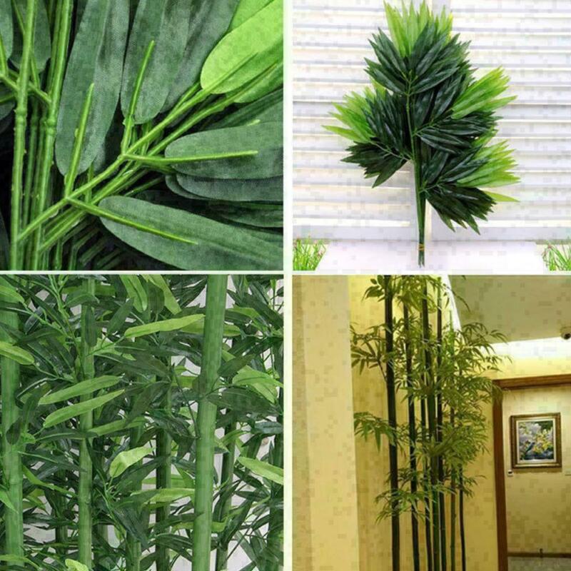 20Pcs Artificial Plant Bamboo Leaf Branch for Fake Tree Wedding Home Decor US Unbranded Does Not Apply - фотография #4