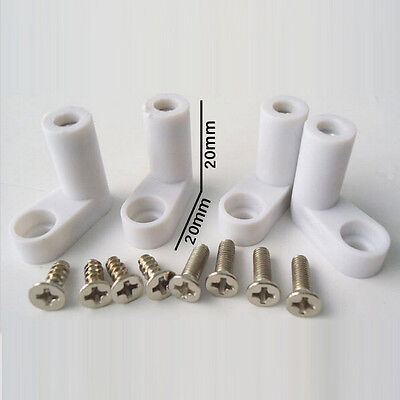 40pcs L Type PCB Mounting feet L legs with Screw Fit Arcade 1up PCB Mame Board Sinoarcade PCB feet - фотография #2