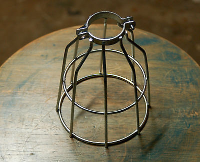 Steel Bulb Guard, Clamp On Metal Lamp Cage, For Vintage Trouble Light Industrial Без бренда Steel Bulb Guard - фотография #2