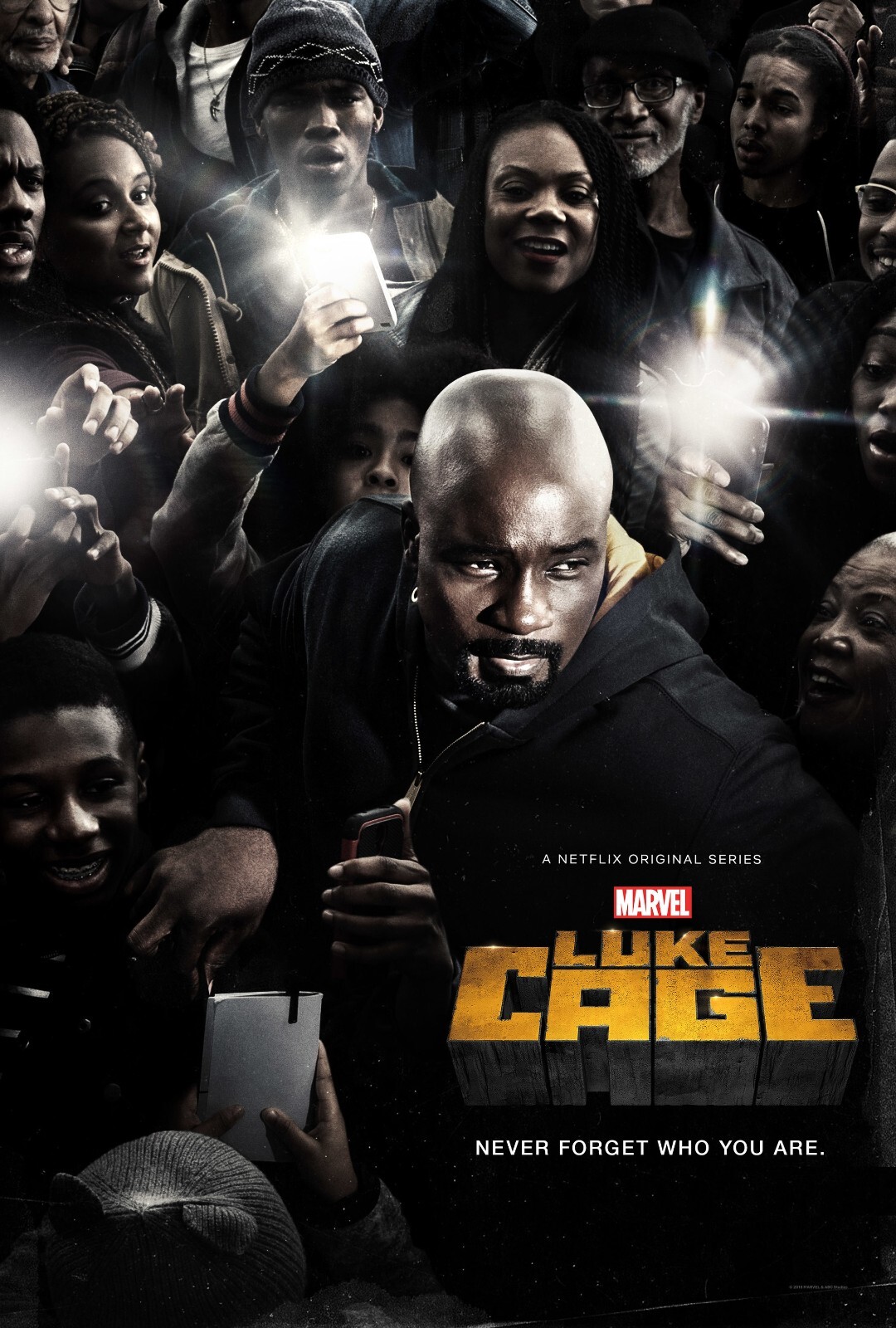 2016 Luke Cage Movie Poster 11X17 Marvel Defenders Cottonmouth Mike Colter 🍿 Без бренда - фотография #3