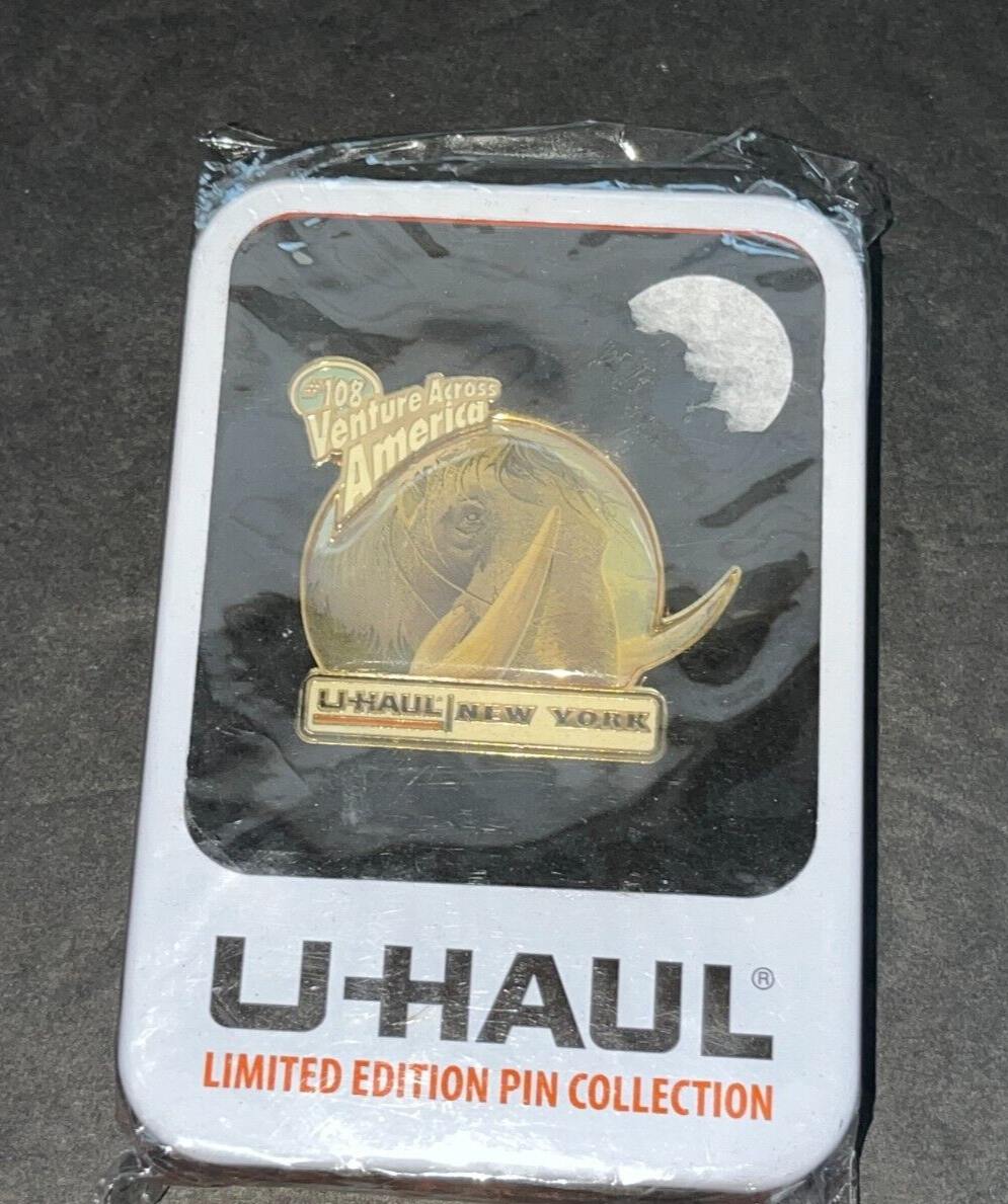 U-Haul Limited Edition Pin Collection New York Venture Across America #108 - NEW Без бренда