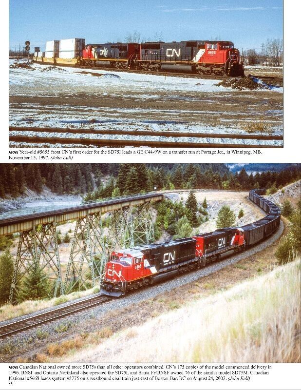 CANADIAN NATIONAL Power in Color, Vol. 6: Modern Road Power #5000-9999, NEW BOOK Без бренда - фотография #3